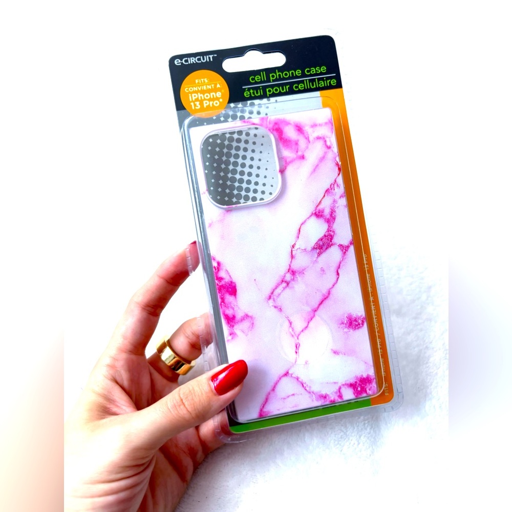 ✨ NEW IPHONE 13 PRO CASE PINK MARBLE CASE SQUARE IPHONE CASE✨